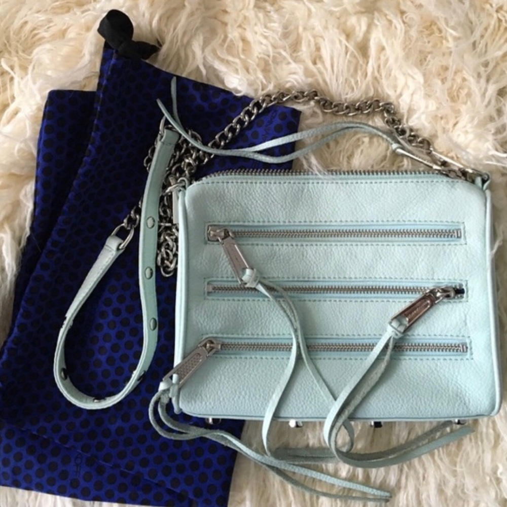 Rebecca Minkoff mini-MAB 5 zipper bag